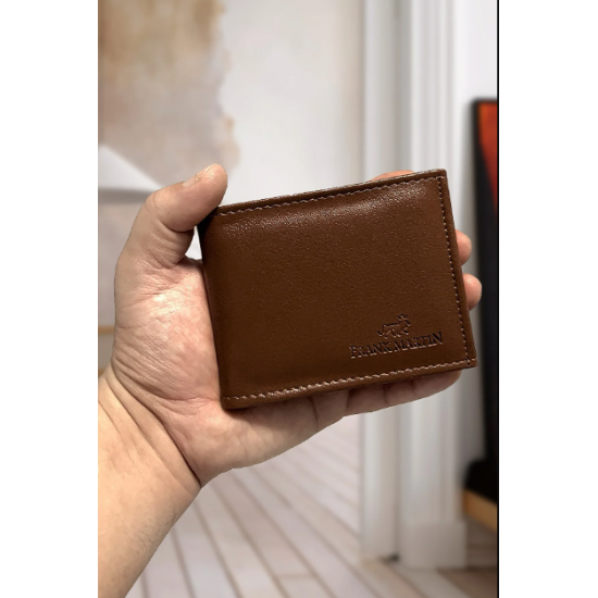 Мъжки портфейл, FRANK MARTİN, Кафяв