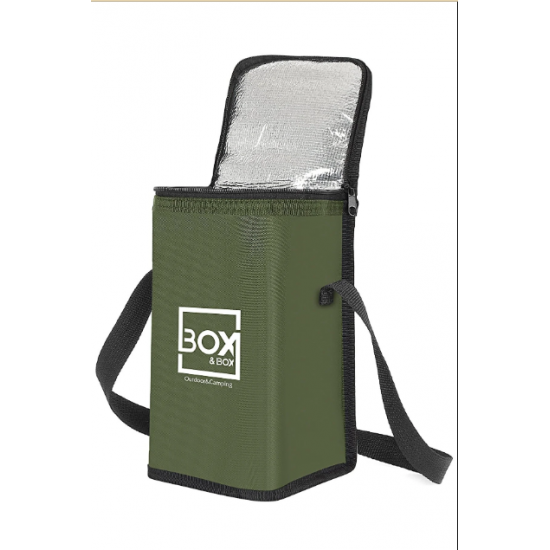Термална чанта, 6 литра, Зелен, Box&Box 