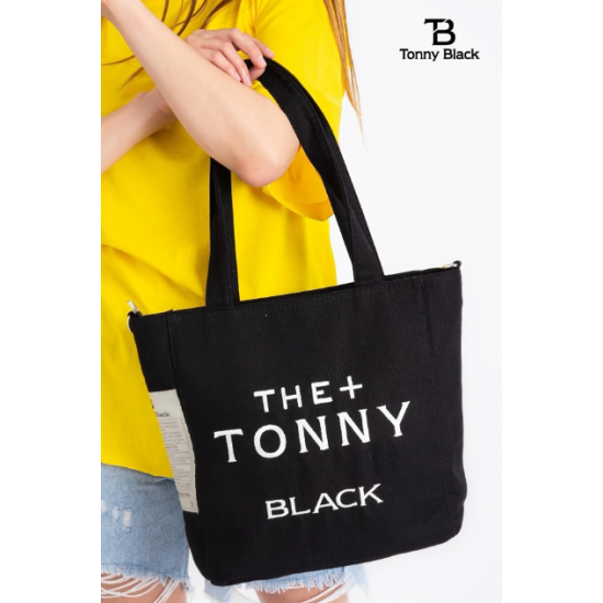 Tonny Black- Модерна дамска чанта/ Черна-  Тhe Tonny