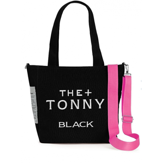 Tonny Black- Модерна дамска чанта/ Черна-  Тhe Tonny