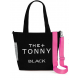 Tonny Black- Модерна дамска чанта/ Черна-  Тhe Tonny