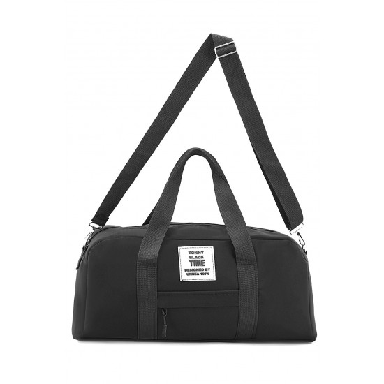 Чанта Unisex, За фитнес, пътуване, Tonny Black, Черен