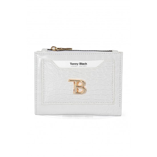 Дамски портфейл, Бял, Tonny Black