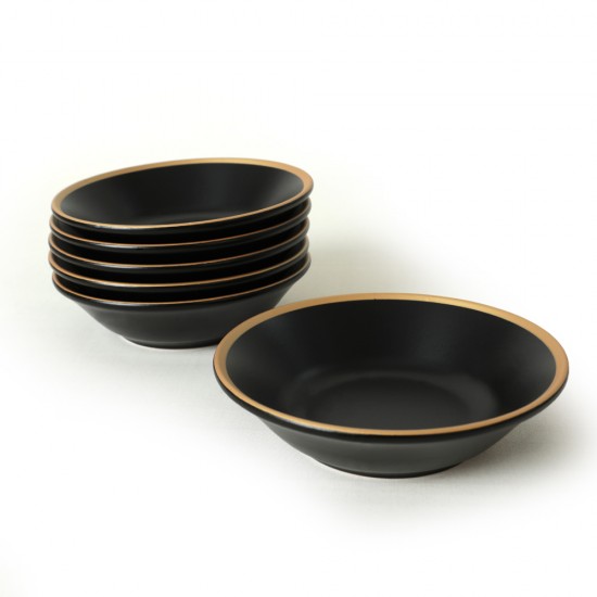 Сервиз за хранене, Matte/ Black, Keramika