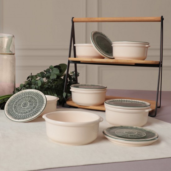 Керамичният комплект за закуска MAYA за 6 души