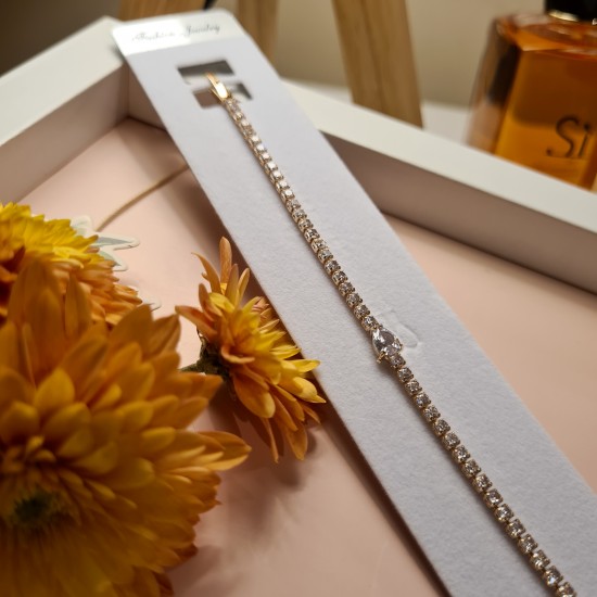 Дамска гривна, Златист, Неръждаема Стомана