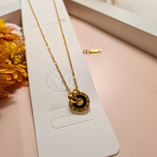 Дамско нежно колие, Златист, Неръждаема Стомана