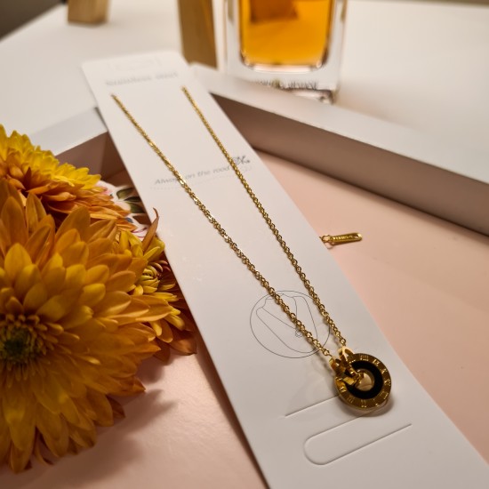 Дамско нежно колие, Златист, Неръждаема Стомана