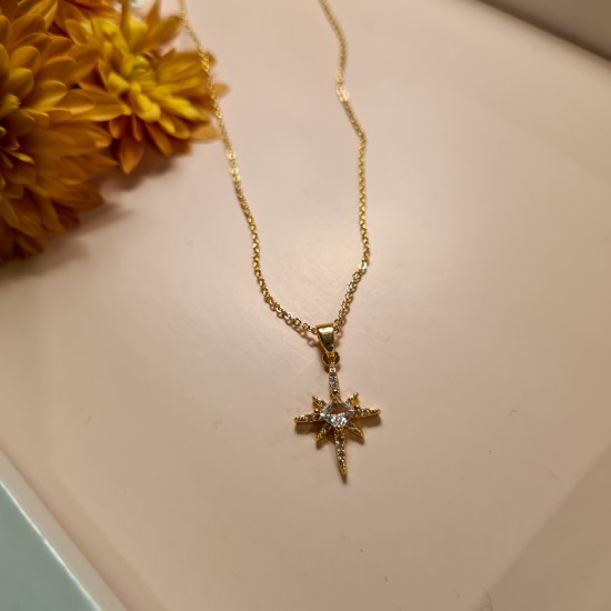 Колие, Златист, Неръждаема Стомана