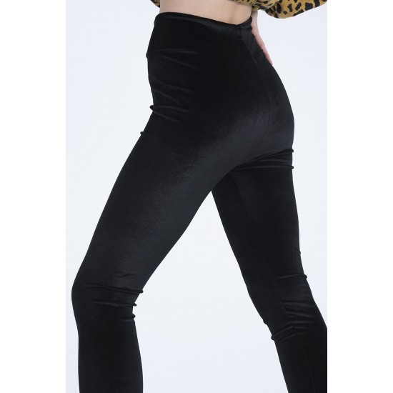 Дамски модерен клин в черно