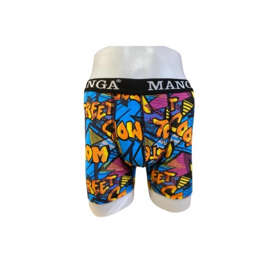 Мъжки боксерки, Manga, с лого