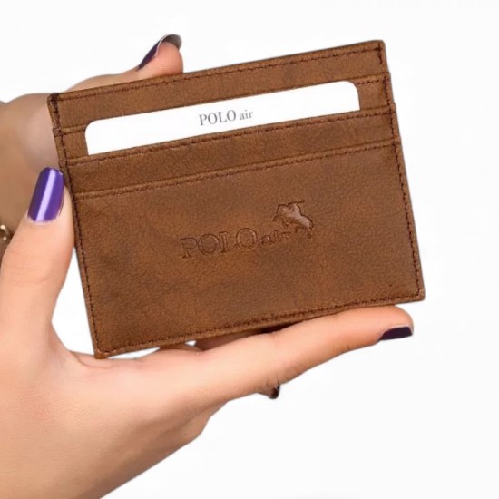 Мъжки комплект, POLO Air, Портфейл, Картодържател, Колан, Camel