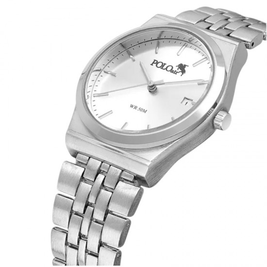 Мъжки подаръчен комплект, запалка Zippo, колан, Сив часовник, портфейл, Polo Air, кафяво