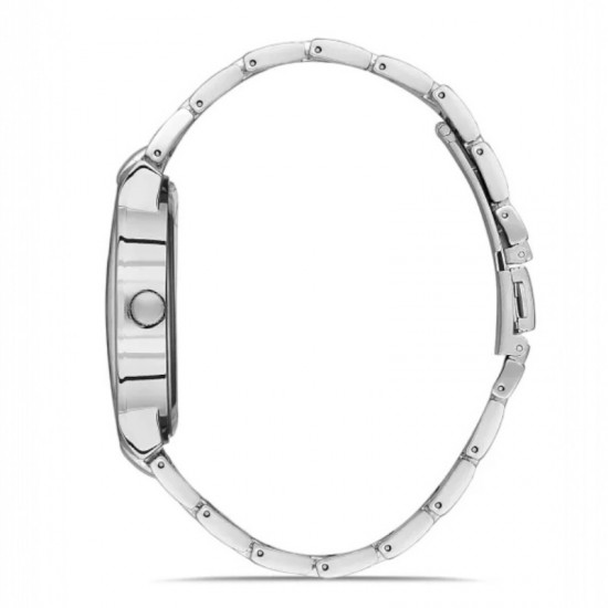 Мъжки подаръчен комплект, колан, сив часовник, 55 мл парфюм, портфейл, Polo Air, черен