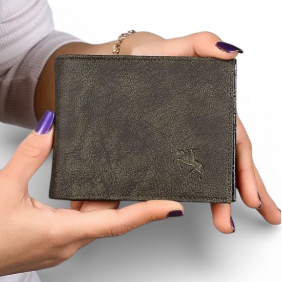 Мъжки комплект, POLO Air, портфейл и часовници, зелен