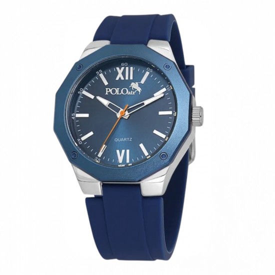 Мъжки комплект, POLO Air, портфейл и часовници, Тъмносин