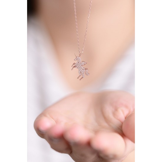 GOLDY- Колие '' Unicorn '' 