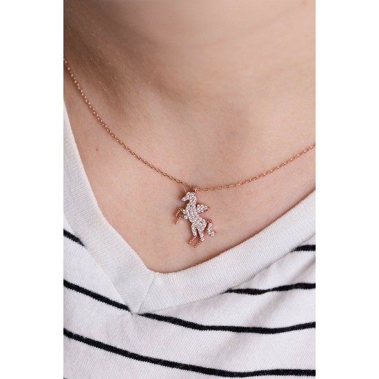 GOLDY- Колие '' Unicorn '' 