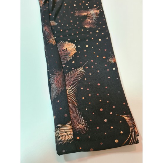 Дамски клин с златен ефект