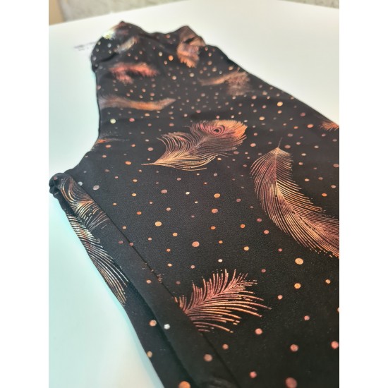 Дамски клин с златен ефект