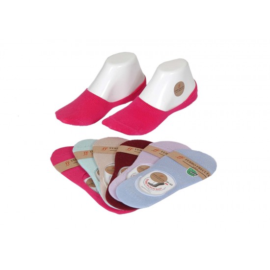 Дамски изрязани терлици от бамбук ( 6 броя )