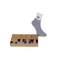 Мъжки изрязани чорапи от бамбук (8 броя)