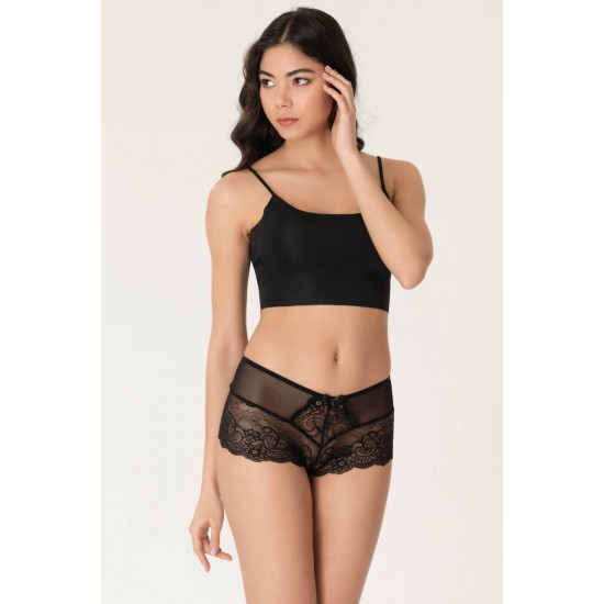 Дантелени черни прашки