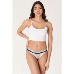 Бели & дантелени дамски гащички