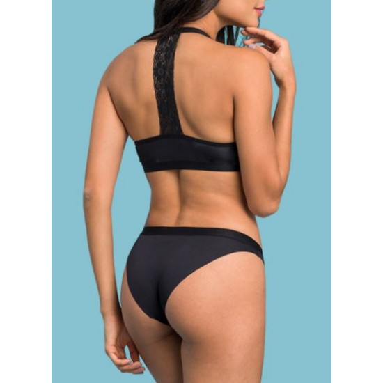  Дамско бельо в комплект от 2 части/ черен-Cotton Hill